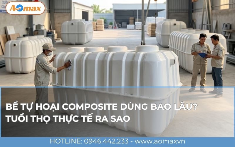 Bể tự hoại composite dùng bao lâu? Tuổi thọ thực tế ra sao