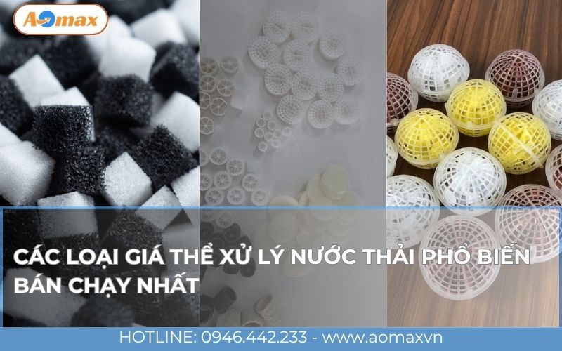 Các loại giá thể xử lý nước thải phổ biến, bán chạy nhất