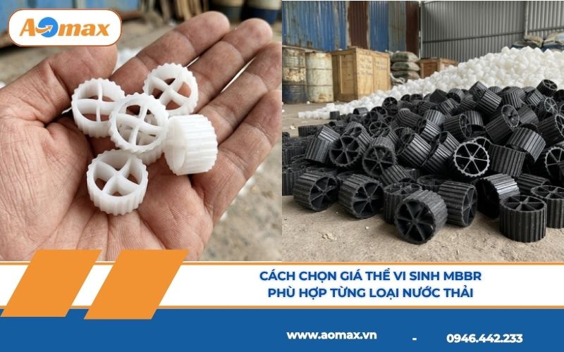 Cách chọn giá thể vi sinh MBBR phù hợp từng loại nước thải