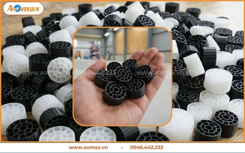 Giá thể vi sinh dạng bánh xe giá tốt