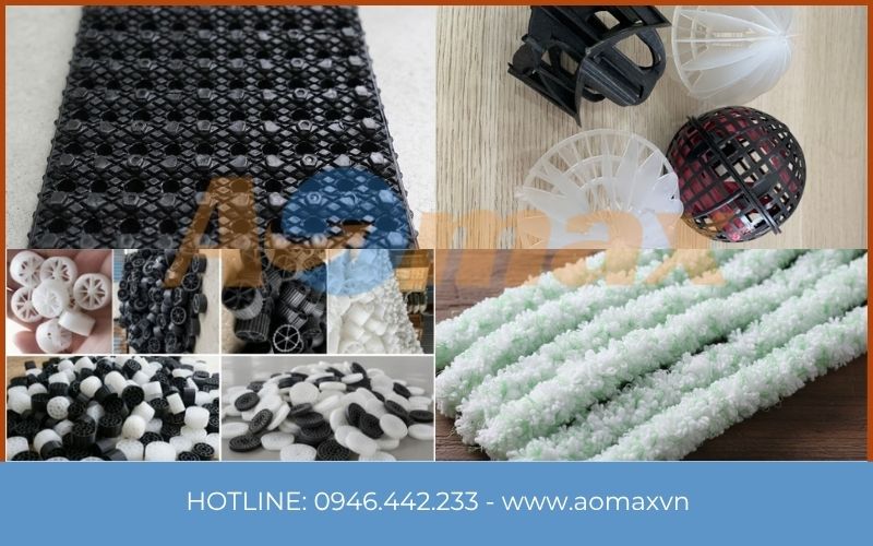 Các loại giá thể xử lý nước thải phổ biến tại AOmax