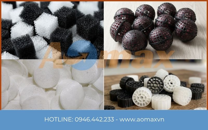 AOmax sản xuất trực tiếp các loại giá thể xử lý nước thải