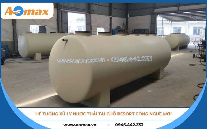 Hệ thống xử lý nước thải tại chỗ resort công nghệ mới