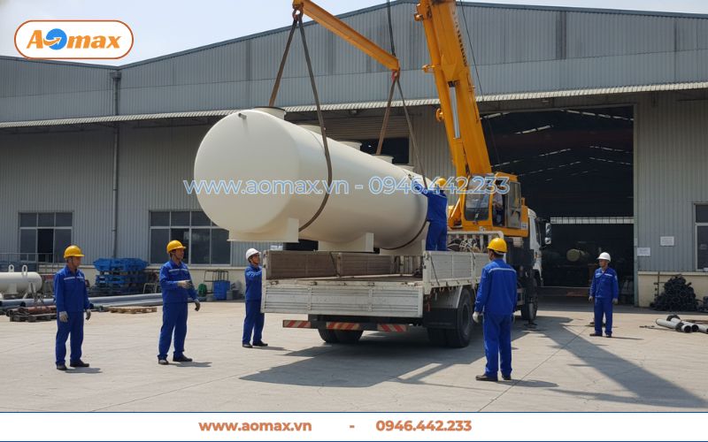 Dịch vụ xử lý nước thải AOmax trọn gói, chuyên nghiệp