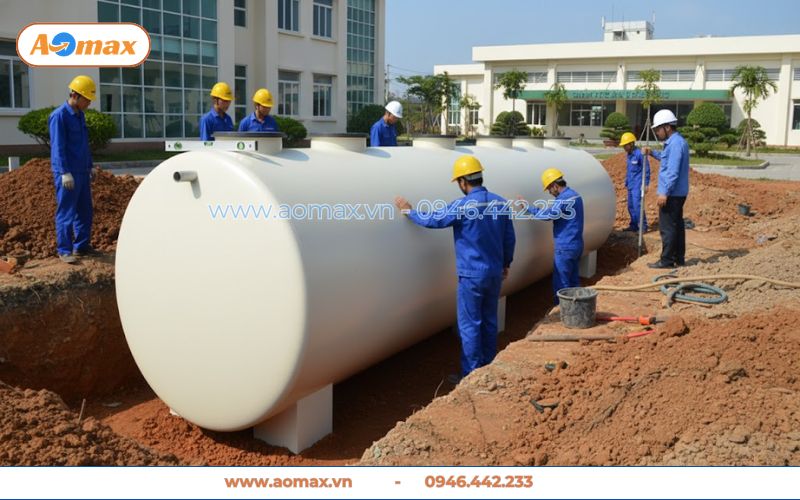 Dịch vụ xử lý nước thải AOmax uy tín