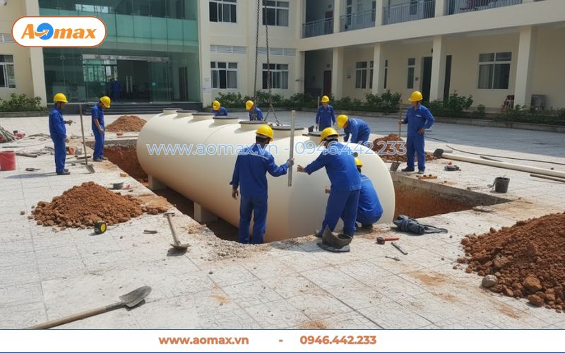 Dịch vụ xử lý nước thải AOmax uy tín, giá tốt