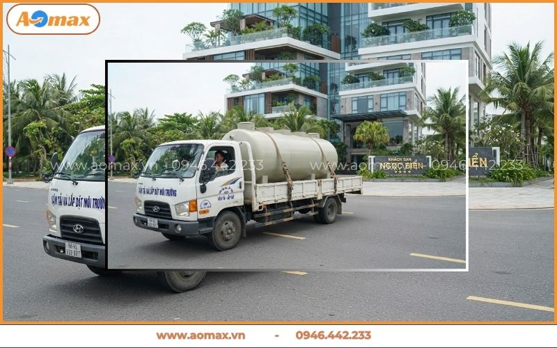 Vận chuyển module hợp khối xử lý nước thải khách sạn đến công trình