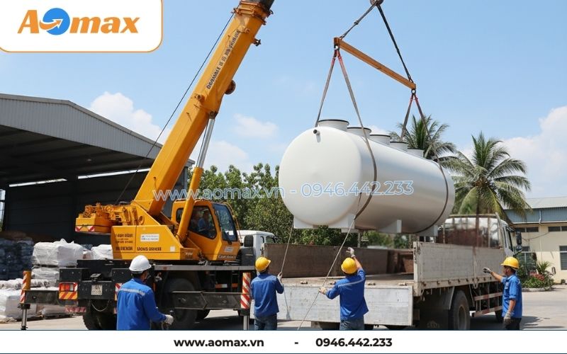 Đơn vị sản xuất module nước thải tại chỗ vận chuyển hàng đi tỉnh