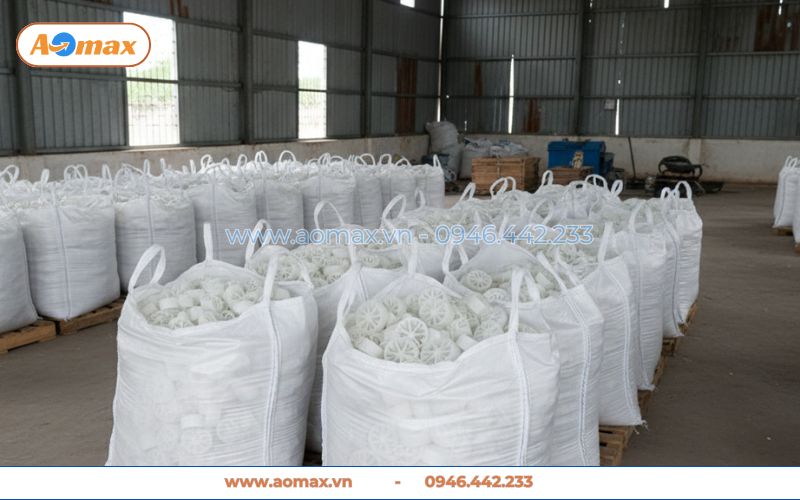 Giá thể bánh xe model AOMAX-BX-15