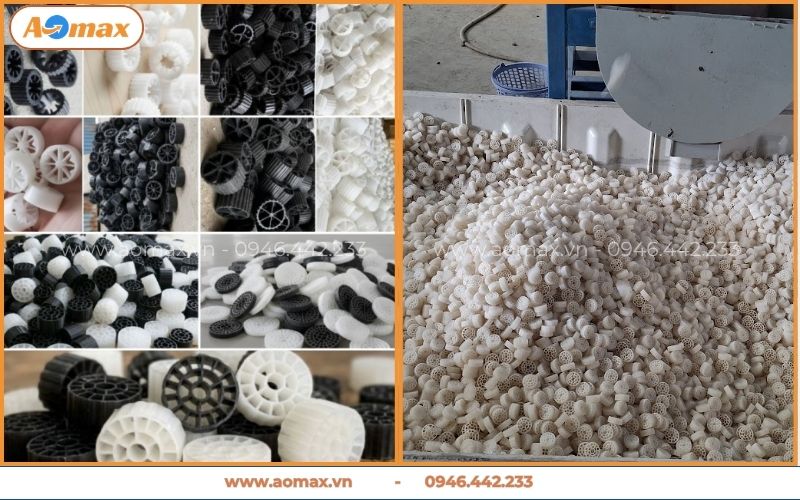 Các loại giá thể bánh xe D8 D10 D15 D25