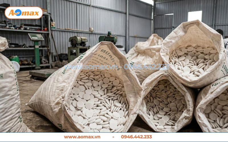 Kho giá thể vi sinh Biochip số lượng lớn