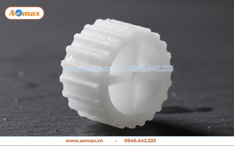 Giá thể vi sinh dạng bánh xe kích thước 10mm