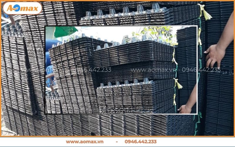 Tấm giá thể vi sinh dạng tổ ong PVC nguyên sinh