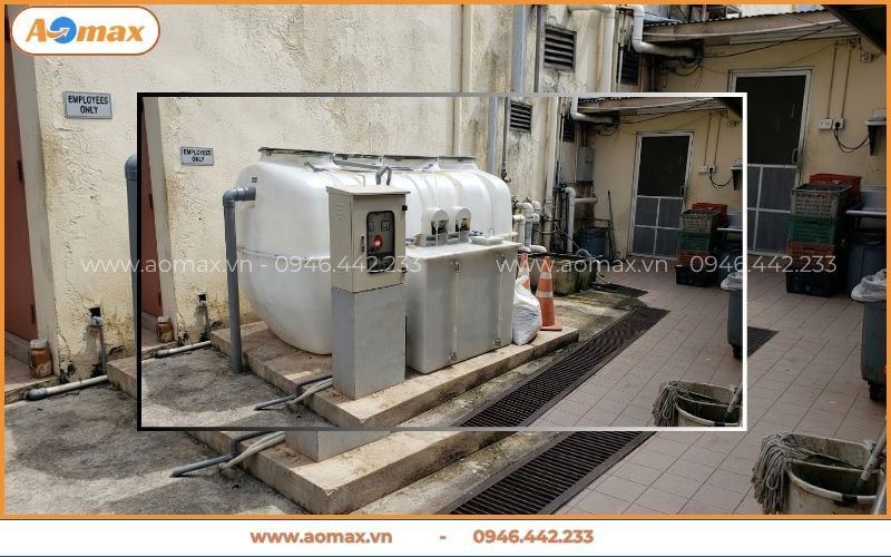 Hệ thống xử lý nước thải quán ăn công suất nhỏ