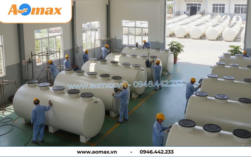 Hệ thống xử lý nước thải tại chỗ 12m3/ngày đạt QCVN 98:2025/BNNMT