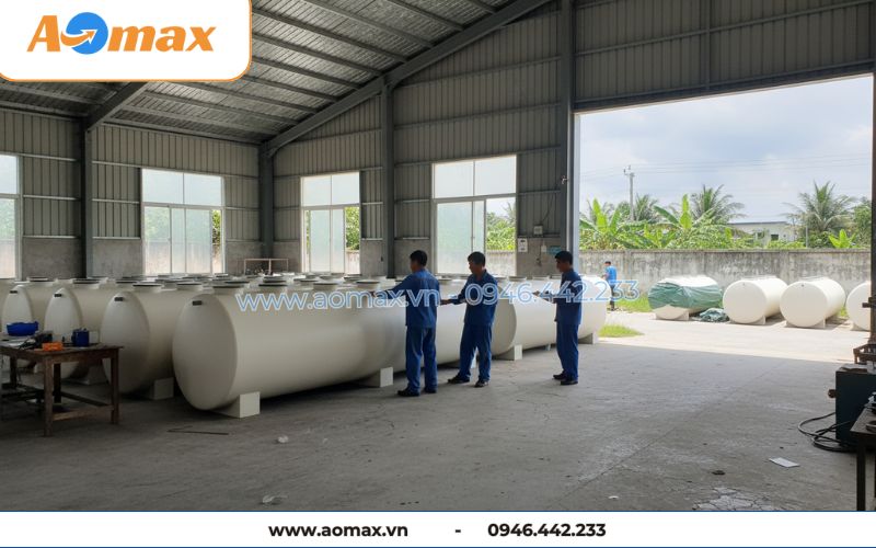 Hệ thồng xử lý nước thải tại chỗ 15m3/ngày AOmax Jokaso đạt chuẩn.