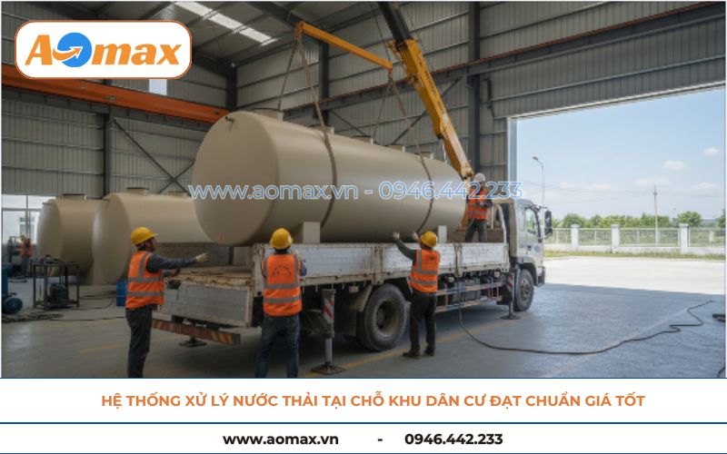 Báo giá hệ thống xử lý nước thải tại chỗ khu dân cư mới nhất.