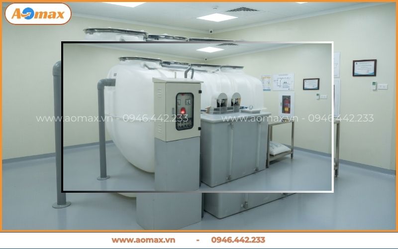 Hoàn thiện thi công hệ thống xử lý nước thải y tế trong 24 giờ