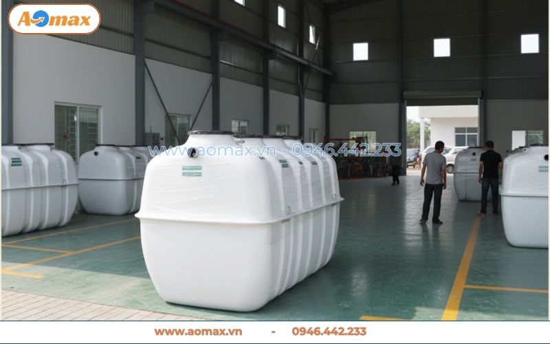 Bể tự hoại Composite 4m3 chất lượng cao giá rẻ