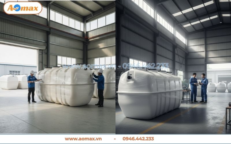Bể tự hoại composite có độ bền vượt thời gian