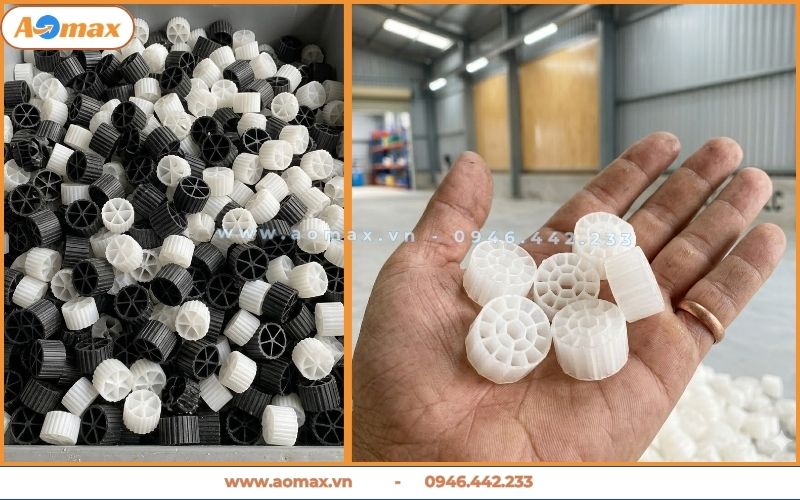 Giá thể vi sinh công nghệ MBBR sản xuất bởi AOmax