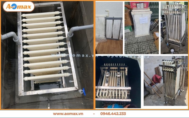 Bể hiếu khí Aerotank kết hợp công nghệ MBR