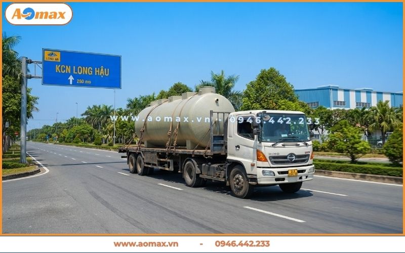 Module xử lý nước thải Long An cho khu công nghiệp.