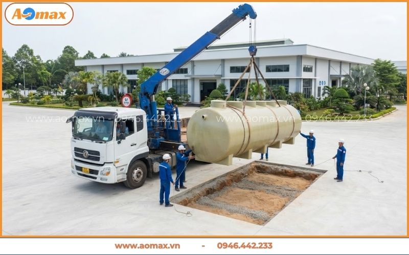 Công ty xử lý nước thải Gia Lai trọn gói AOmax