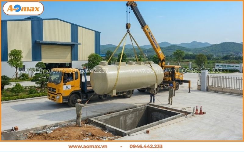 Dự án tiêu biểu về xử lý nước thải Lào Cai của AOmax