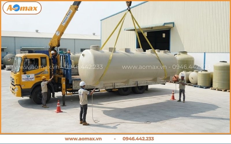 AOmax vận chuyển module xử lý nước thải Lào Cai.