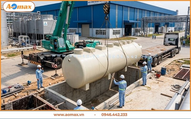 Thi công hệ thống xử lý nước thải Bình Dương
