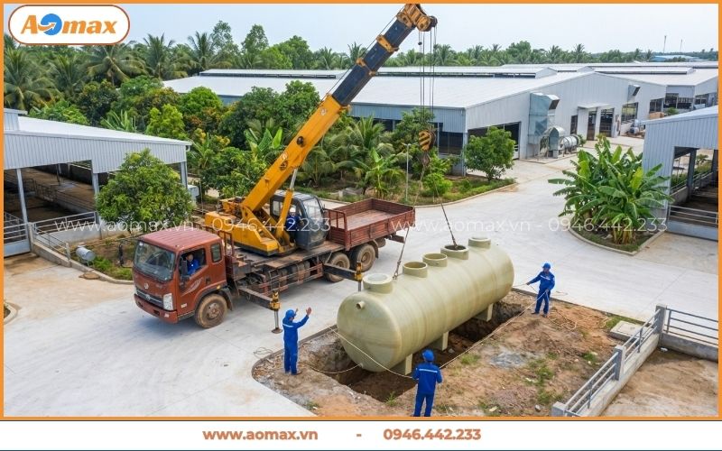Công trình xử lý nước thải Vĩnh Long