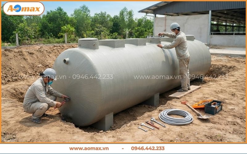 Hệ thống xử lý nước thải Vĩnh Long cho trang trại chăn nuôi