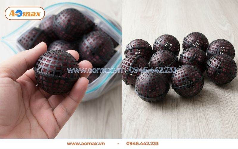 Tư vấn chọn mua giá thể vi sinh dạng cầu chất lượng tốt