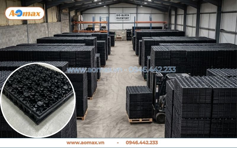 Phân phối sỉ lẻ giá thể vi sinh dạng tổ ong có sẵn kho