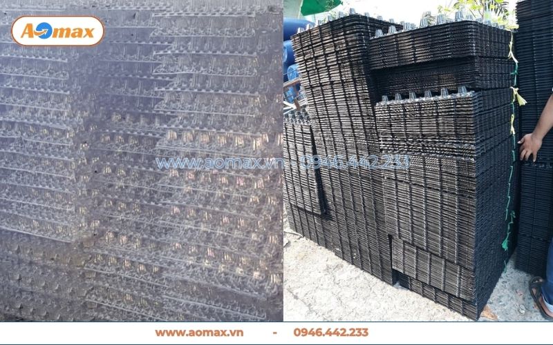 Giá thể vi sinh dạng tổ ong giúp tối ưu chi phí vận hành