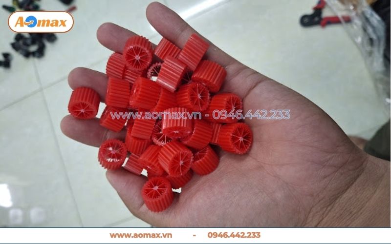 Giá thể vi sinh MBBR nhựa nguyên sinh 100%