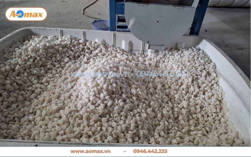 Sản xuất giá thể vi sinh MBBR trực tiếp tại xưởng