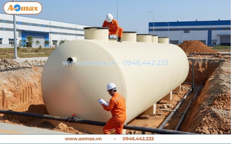 Ứng dụng hệ thống xử lý nước thải 25m3 cho khu công nghiệp