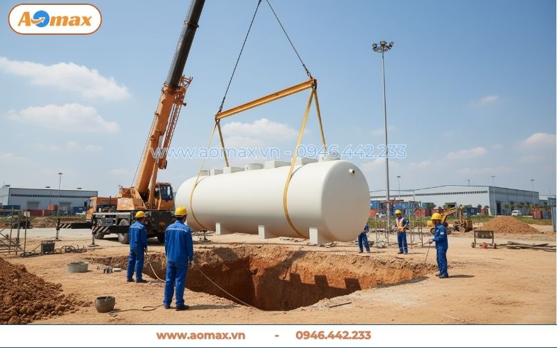 lắp đặt hệ thống xử lý nước thải 30m3 trọn gói
