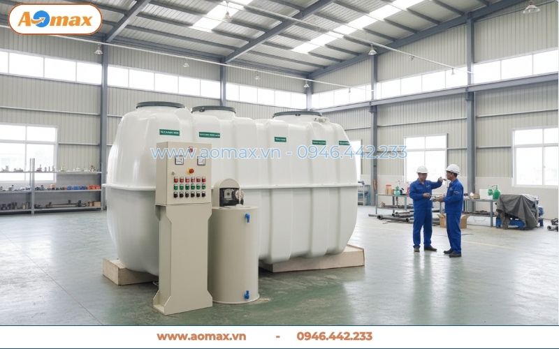  Xưởng trực tiếp sản xuất hệ thống xử lý nước thải 3m3 AOmax