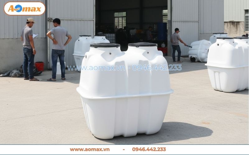 Hệ thống xử lý nước thải 500 lít mã AOMAX-JS500 chính hãng