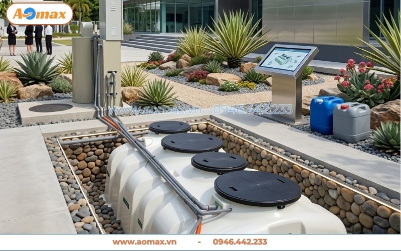 Dự án thi công lắp đặt hệ thống xử lý nước thải 5m3