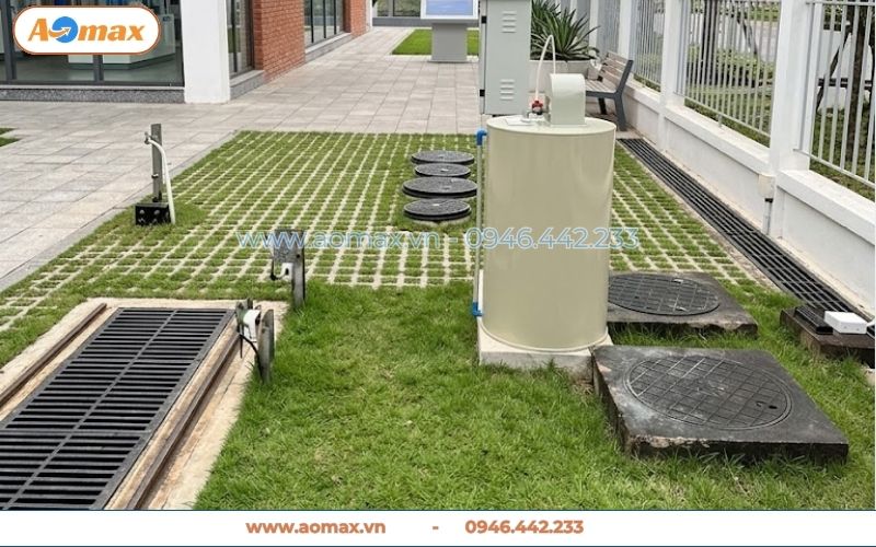 Hoàn thiện lắp đặt hệ thống xử lý nước thải 5m3
