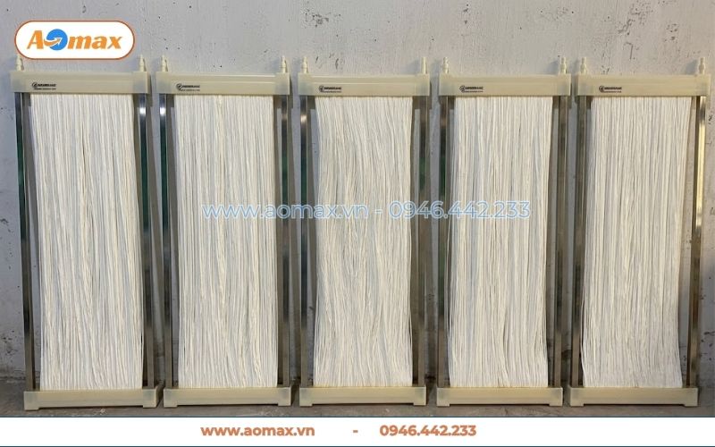 Màng lọc MBR MR057 diện tích 5.7m2 cho hệ thống xử lý nước.