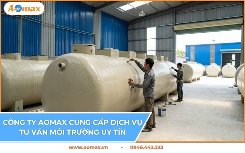 Công ty AOmax cung cấp dịch vụ tư vấn môi trường uy tín.