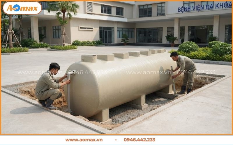 Hệ thống xử lý nước thải bệnh viện phòng khám đa khoa