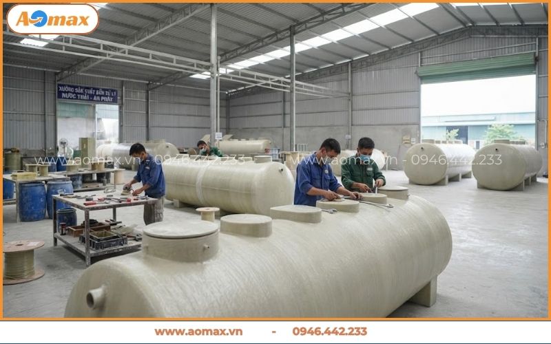 Xưởng gia công thiết bị môi trường xử lý nước thải Đắk Lắk.