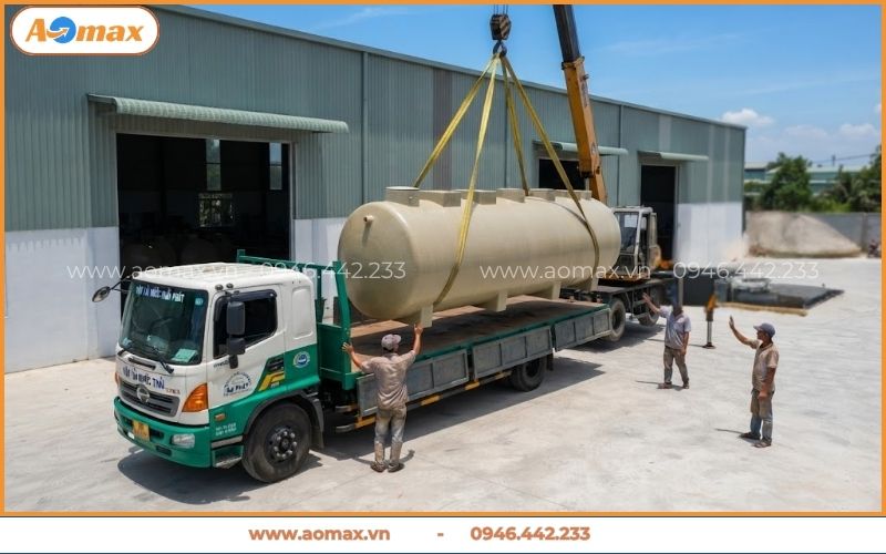 Công ty xử lý nước thải Quảng Ngãi chuyên nghiệp AOmax