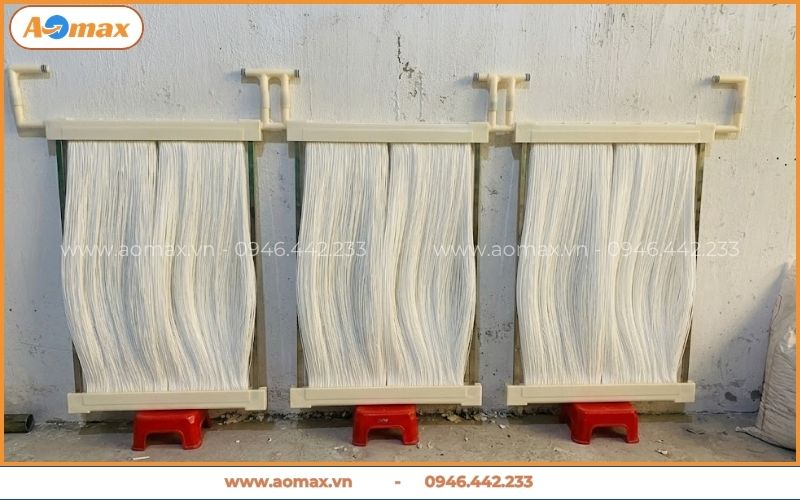 Sợi màng lọc MBR chất liệu PVDF gia cường độ bền cao